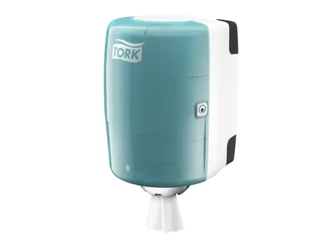 Tork 659000 Performance Centerfeed M2 Rol Dispenser Wit Turquoise