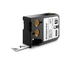 Labeltape Dymo XTL multifunctioneel 19mm zwart op wit