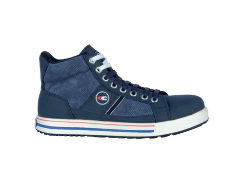 Cofra Pressing hoge S3 veiligheidsschoenen, SRC, blauw, maat 43, per p