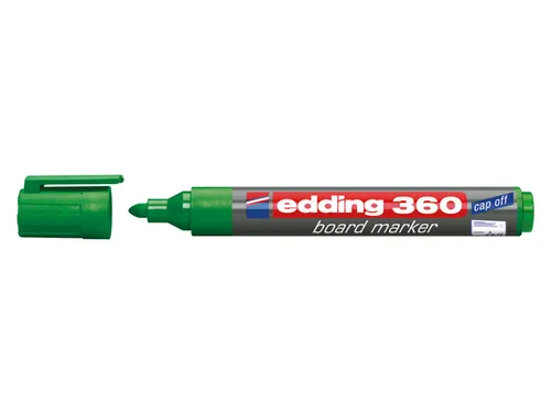 Viltstift Edding 360 Whiteboard Rond Groen 1.5-3mm