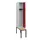 locker met bank,HxBxD 1950x300x815mm,1vak,vak B 300mm,cilinderslot