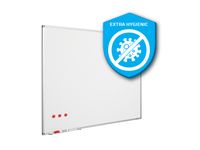 Hygienisch Magnetisch Whiteboard 120x300cm emaille