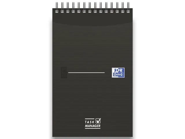 task manager 125x200mm Essen tials 140 pages 2 colors assorted