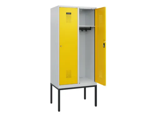 schoollocker,HxBxD 1950x800x500mm,2vak,vak B 400mm,cil.-slot
