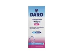 Hoestdrank Daro 2-in-1 kriebelhoest keelpijn 150ml
