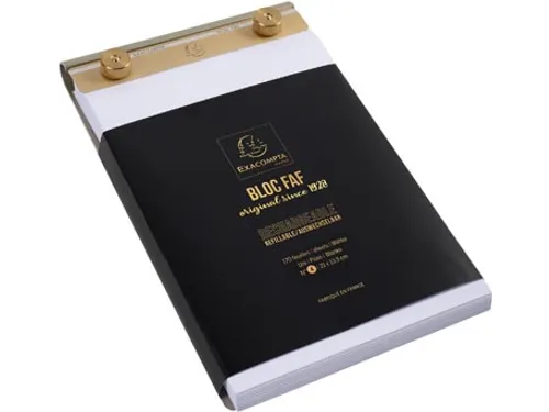 - Blok Faf N°4- 21X13,5 Cm- Blanco - Compleet