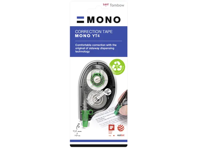 Correctietape Tombow MONO zijwaarts 4.2mmx10m