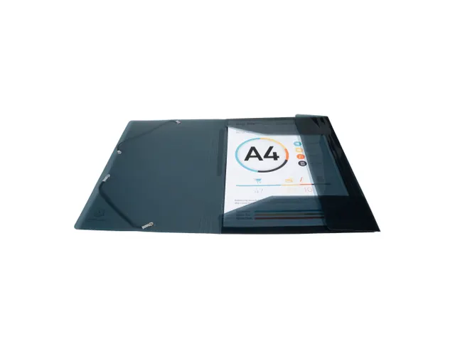 Elastomap IDERAMA PP 3klep A4 zwart