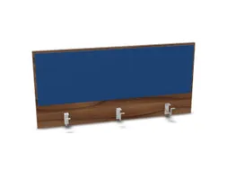 opzetpaneel bureau aanbouw achter NP-tiepolo nut BN6016-blauw 1200mm