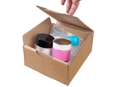 Postdoos IEZZY 330x250x80mm B-golf bruin