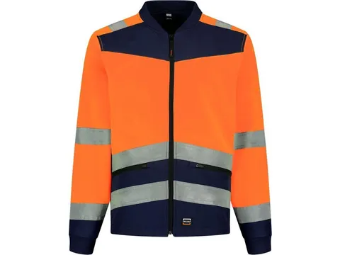 Tricorp 403021 softshell, oranje/inktblauw, maat XS, per stuk