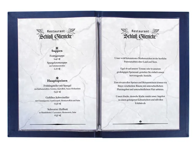 Pochettes Sigel pour classeur Menu A5 10 pièces