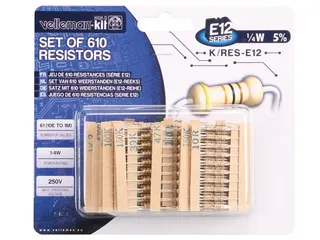 SET Weerstanden - E-12 Reeks - 610 ST. - 10E TOT 1m - 3