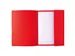 50 dossiermappen met 1 klep ROCK''S 220 24x32cm Rood