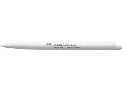Marker creatief Faber-Castell Goldfaber 1.5 white as snow (kleur nr. 5