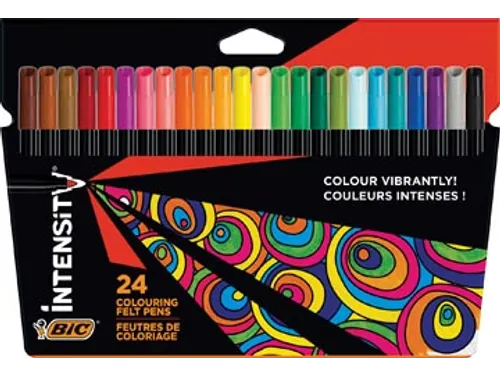 viltstift Intensity Up, etui van 24 stuks