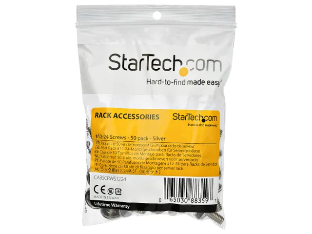 12-24 Server Rack Schroeven Vernikkeld Set Van 50 Stuks