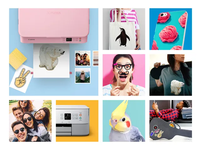 Fotopapier Canon creatieve kit met 3 soorten papier 60 vel