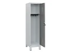 schoollocker,HxBxD 1630x400x500mm,1vak,vak B 400mm,draaigrendel,voeten