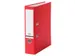Classeur à levier Qbasic A4 80mm carton rouge