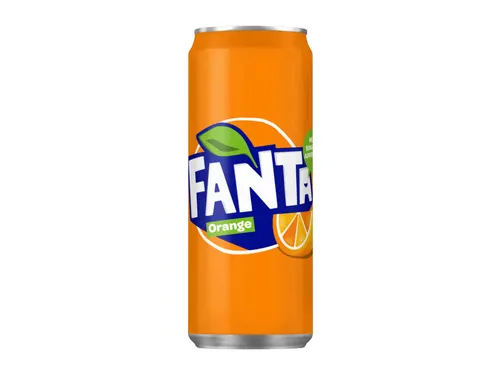 Frisdrank Fanta orange blik 330ml