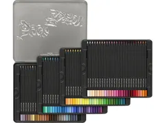 Kleurpotlood Faber-Castell Black Edition 100 stuks in bliketui