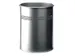 Corbeille à papier Durable 3300-23 15L 30mm perforations argent