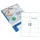 Etiket Rillprint 105x48mm mat transparant 300 etiketten