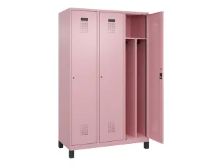 locker voor scheiding van kleding,HxBxD 1950x1200x500mm,3vak - 1