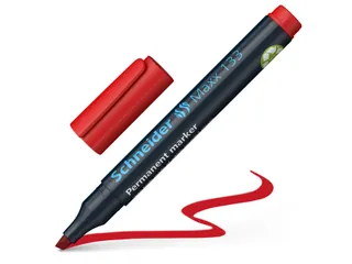 Permanent marker Schneider Maxx 133 schuin 1-4mm assorti 4 stuks - 5