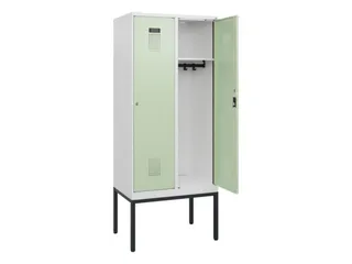 schoollocker,HxBxD 1950x800x500mm,2vak,vak B 400mm,cil.-slot - 1