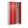 locker voor scheiding van kleding,HxBxD 1950x900x500mm,3vak