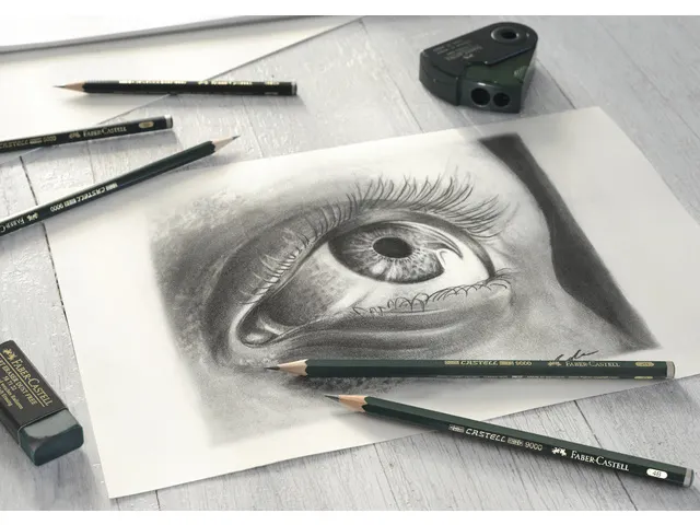 Crayon Faber Castell 9000 Jumbo 4B