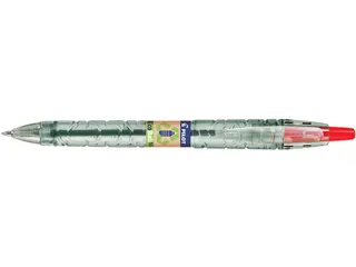 Balpen Pilot B2P Ecoball Begreen 1.6mm Extra Breed Rood - 1