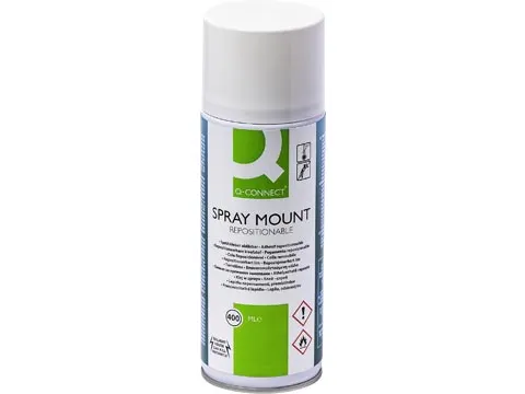Lijmspray Quick Mount Niet Permanent Spray Spuitbus 400ml