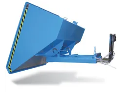 Kiepbak Hxbxd 835x1570x1260mm 0.90m³ Afrolmechaniek Gelakt Ral5012