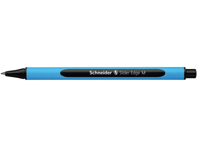 Balpen Schneider Slider Edge M 1,0mm zwart