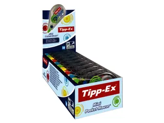 Correctietape Tipp-Ex mini pocket mouse 5mmx6m display à 30 +10 grati - 8