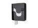 Toiletpapier dispenser Celtex Mini Jumbo zwart