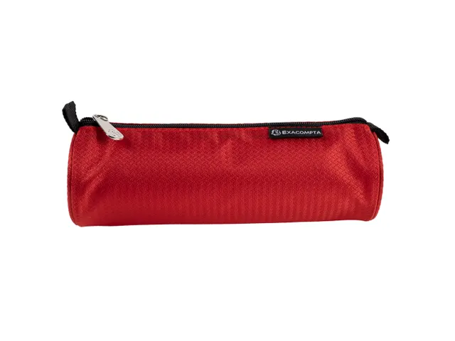 Pennenetui rond Poly ester OPAK 4kl ass