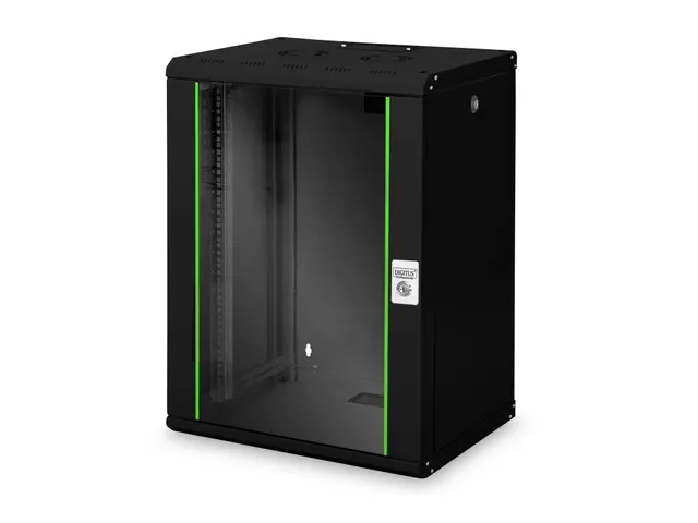 Digitus Unique 16U netwerkkast voor wandmontage 82x60x45cm Zwart