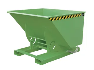 kiepbak,HxLxB 1070x1420x1560mm,1m³,draagverm. 1000kg,RAL6011 - 1