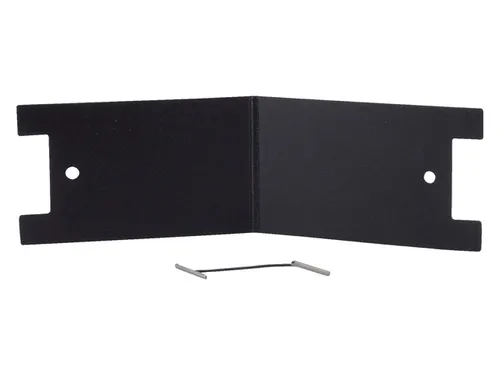 Krijtbord securit mini tafel 17x5cm set 5 stuks zwart