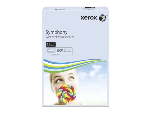Papier Xerox 003R91953 Symphony pastel Blauw A3 80 Gram 500 Vel