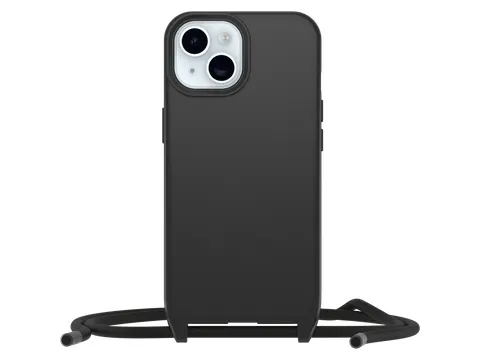 OtterBox React Necklace Case MagSafe Apple iPhone 15 zwart ProPack