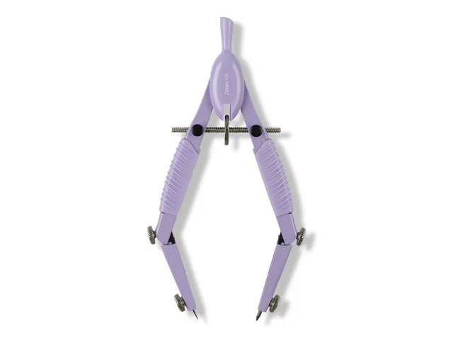 Compas à réglage rapide Aristo Topline Soft Lavender