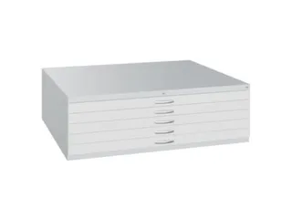 Tekeningenkast Hxbxd 420x1350x960mm 5 Laden Din A0 Ral7035 - 1