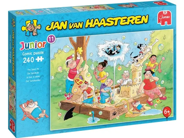Puzzel Jan van Haasteren Junior 11 De Zandbak 240 stukjes