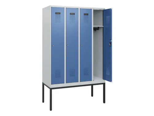 schoollocker,HxBxD 1950x1200x500mm,4vak,vak B 300mm,cil.-slot
