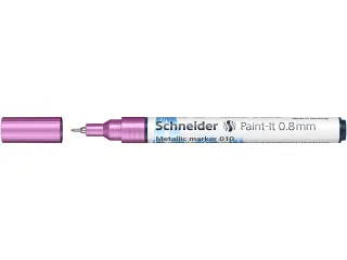 Metallic marker Schneider Paint-It 010 0.8mm paars metallic - 3